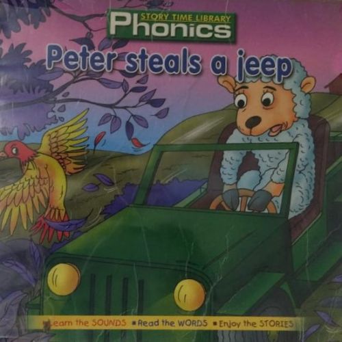Peter steals a jeep