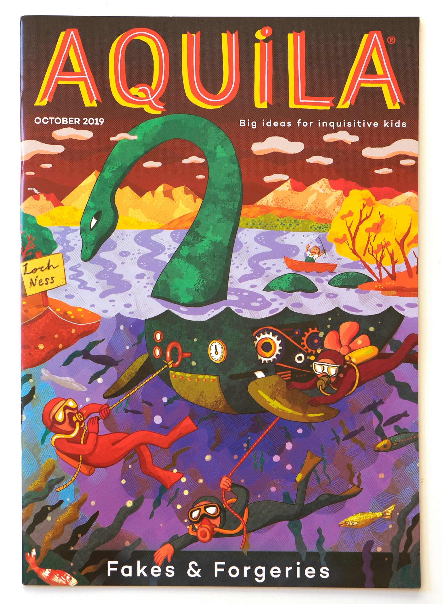AQUILA - Big Ideas for Inquisitive Kids (October 2019 Issue): Fakes & Forgeries