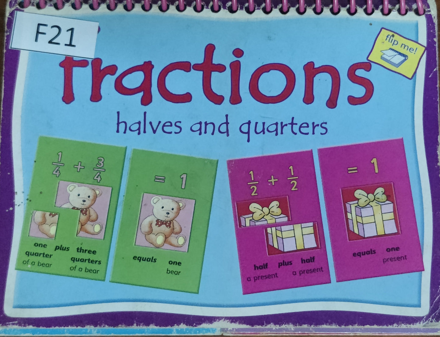 Fractions: halves and quarters
