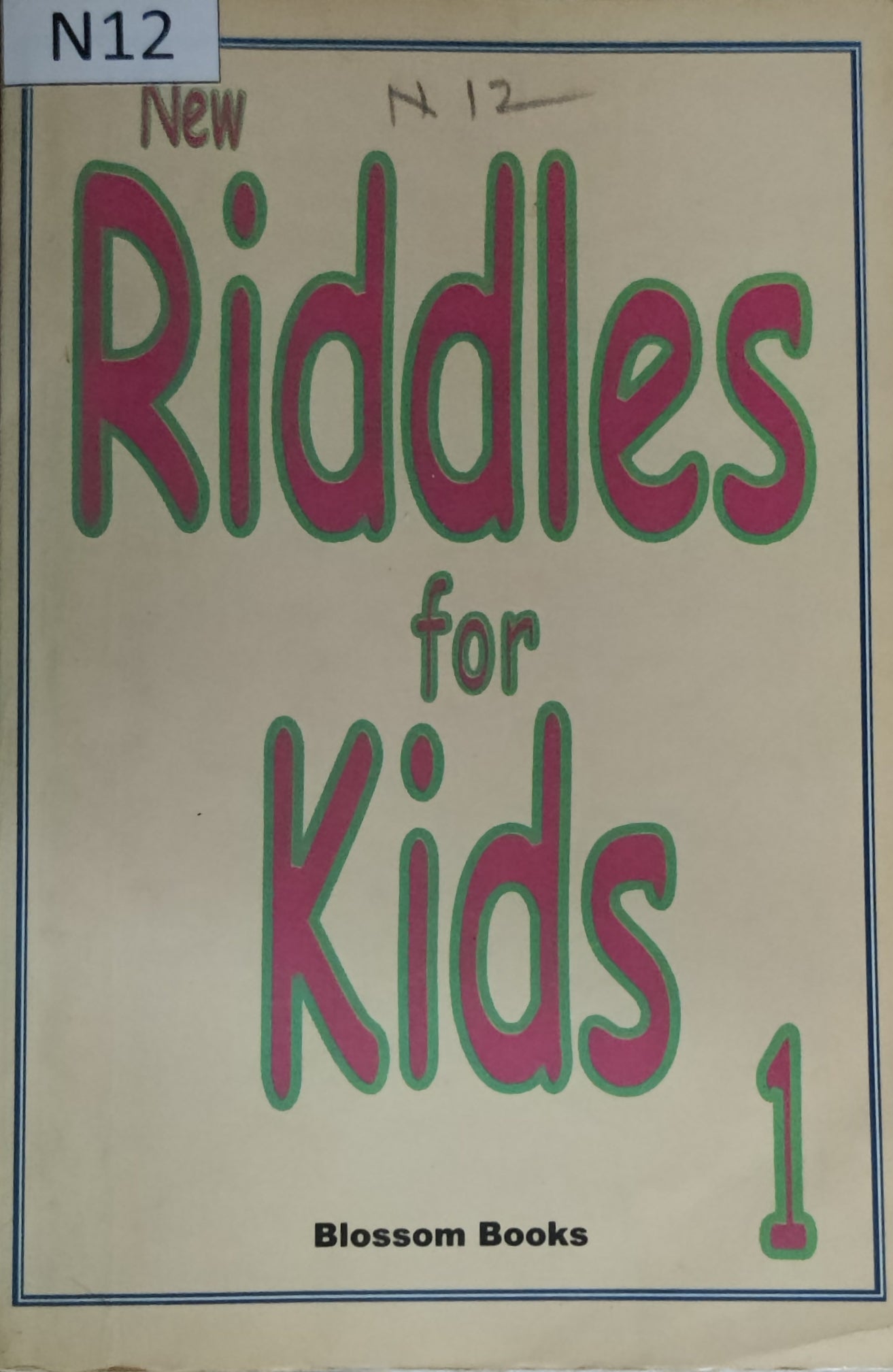New Riddles for Kids-1