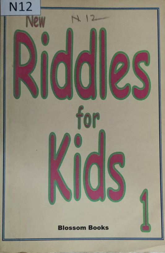 New Riddles for Kids-1