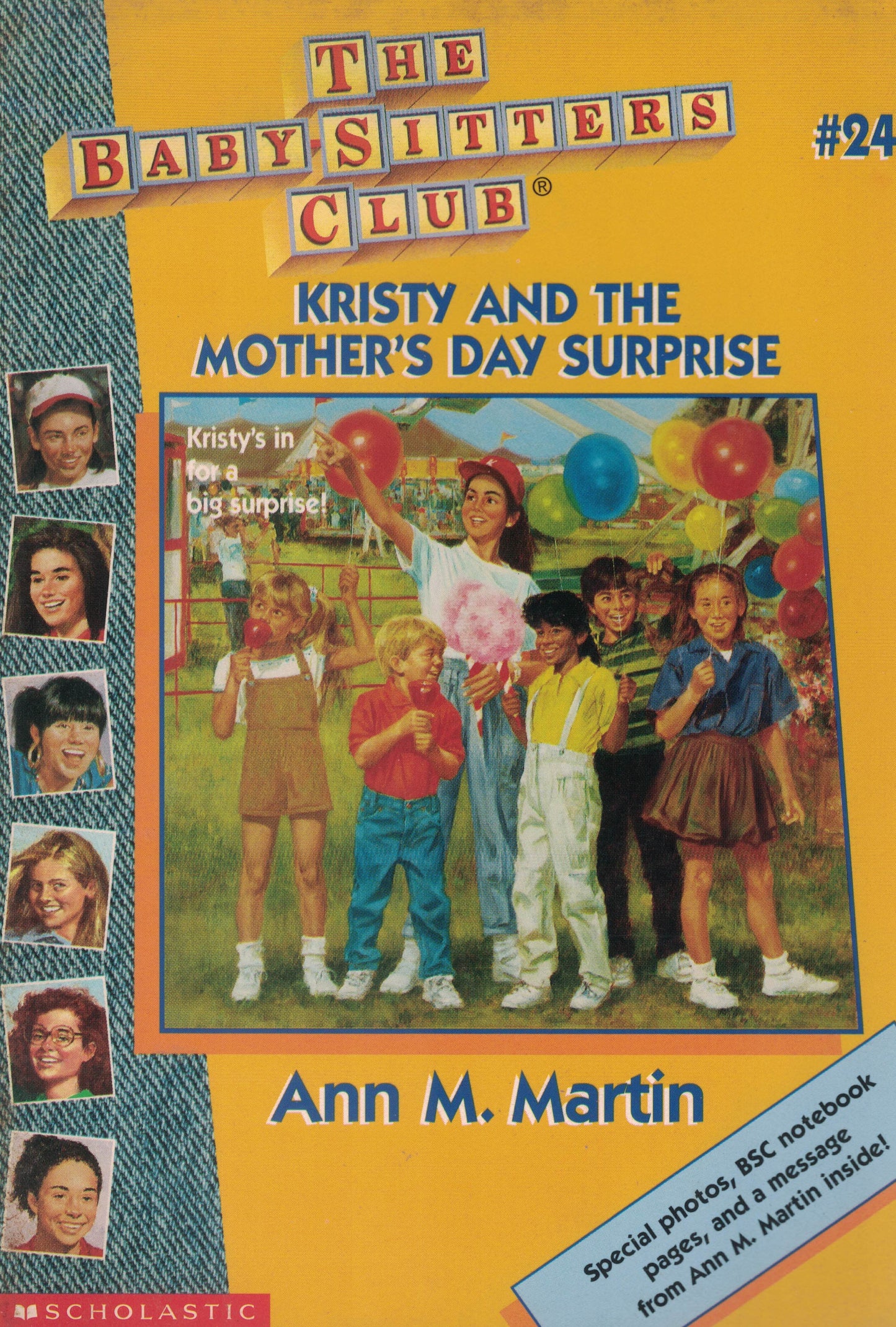 The Baby-Sitters Club #24: Kristy and the Mother's Day Surprise