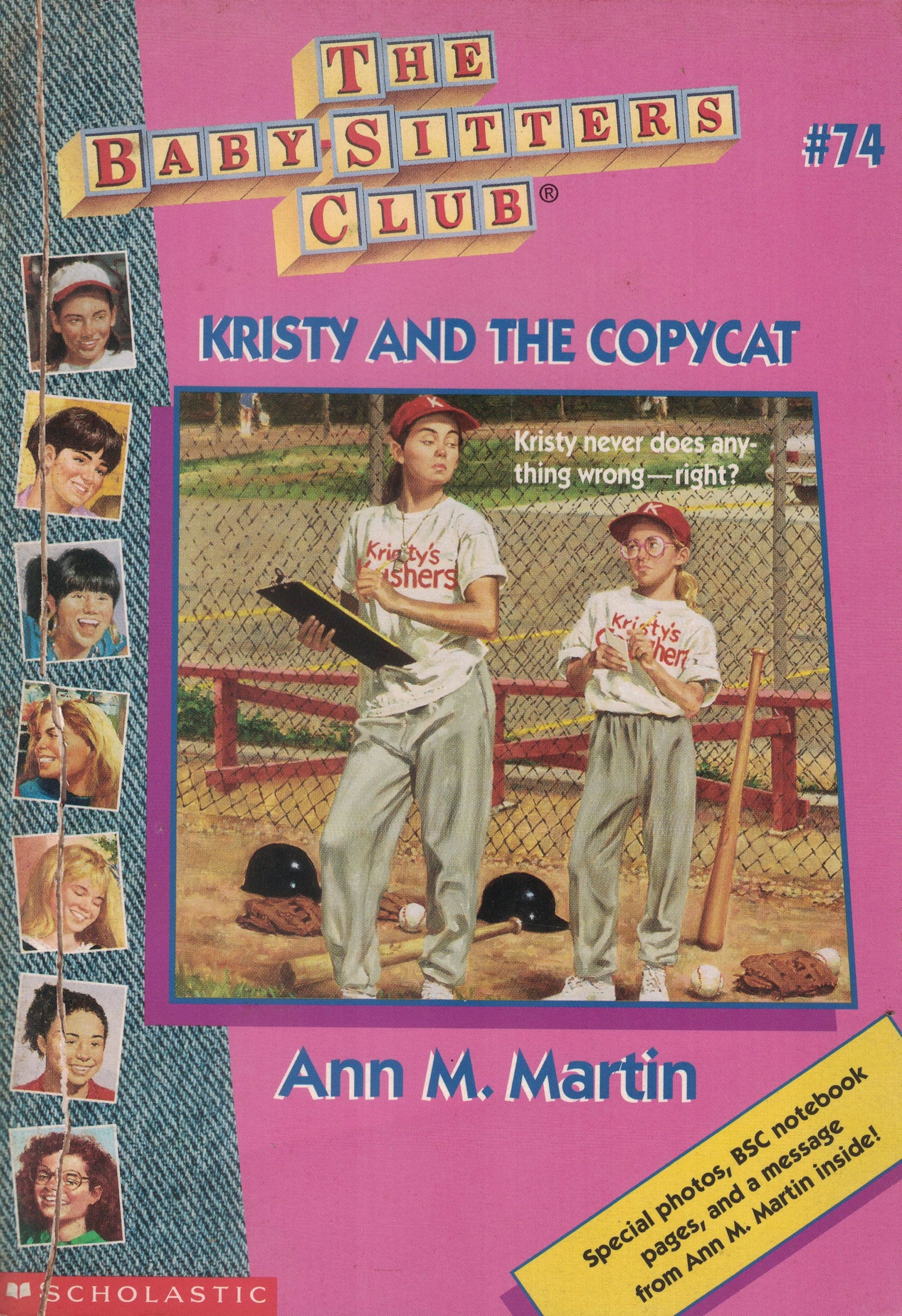 The Baby-Sitters Club #74: KRISTY AND THE COPYCAT