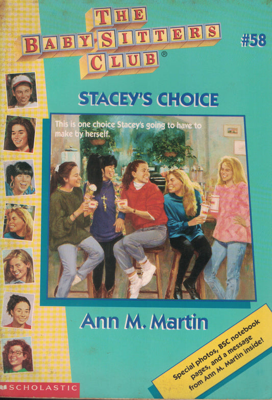 The Baby‑Sitters Club #58: Stacey's Choice