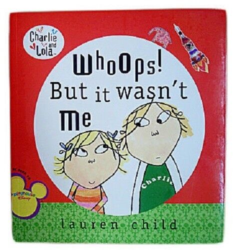 Whoops! But it wasn't me