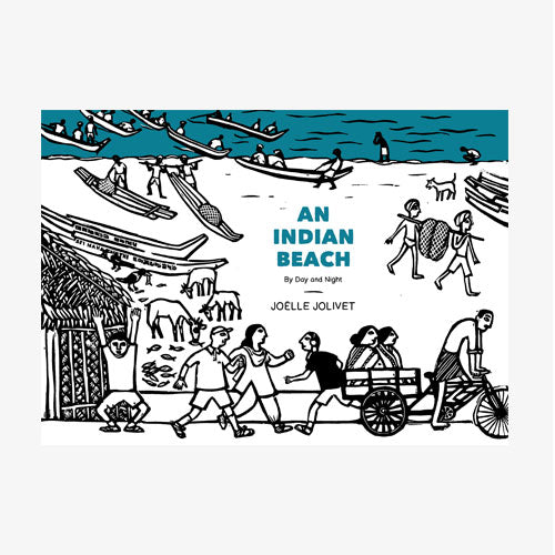 An Indian Beach By Day and Night